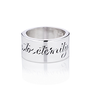 Ring - From Here To Eternity Wide Ring